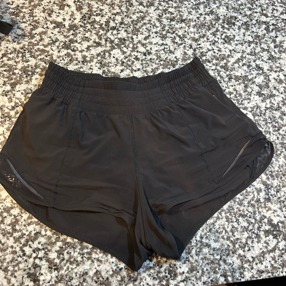 Black lululemon shorts
